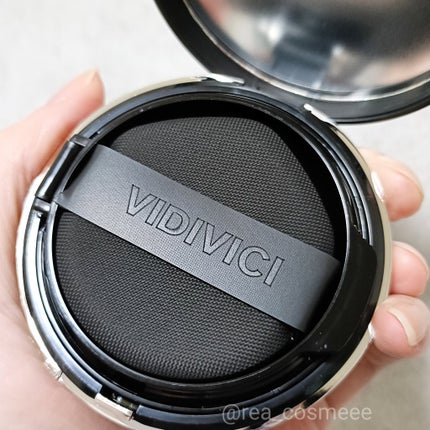 ブラックパーフェクション カバーフィットクッション/VIDIVICI/クッションファンデーションを使ったクチコミ(3枚目)