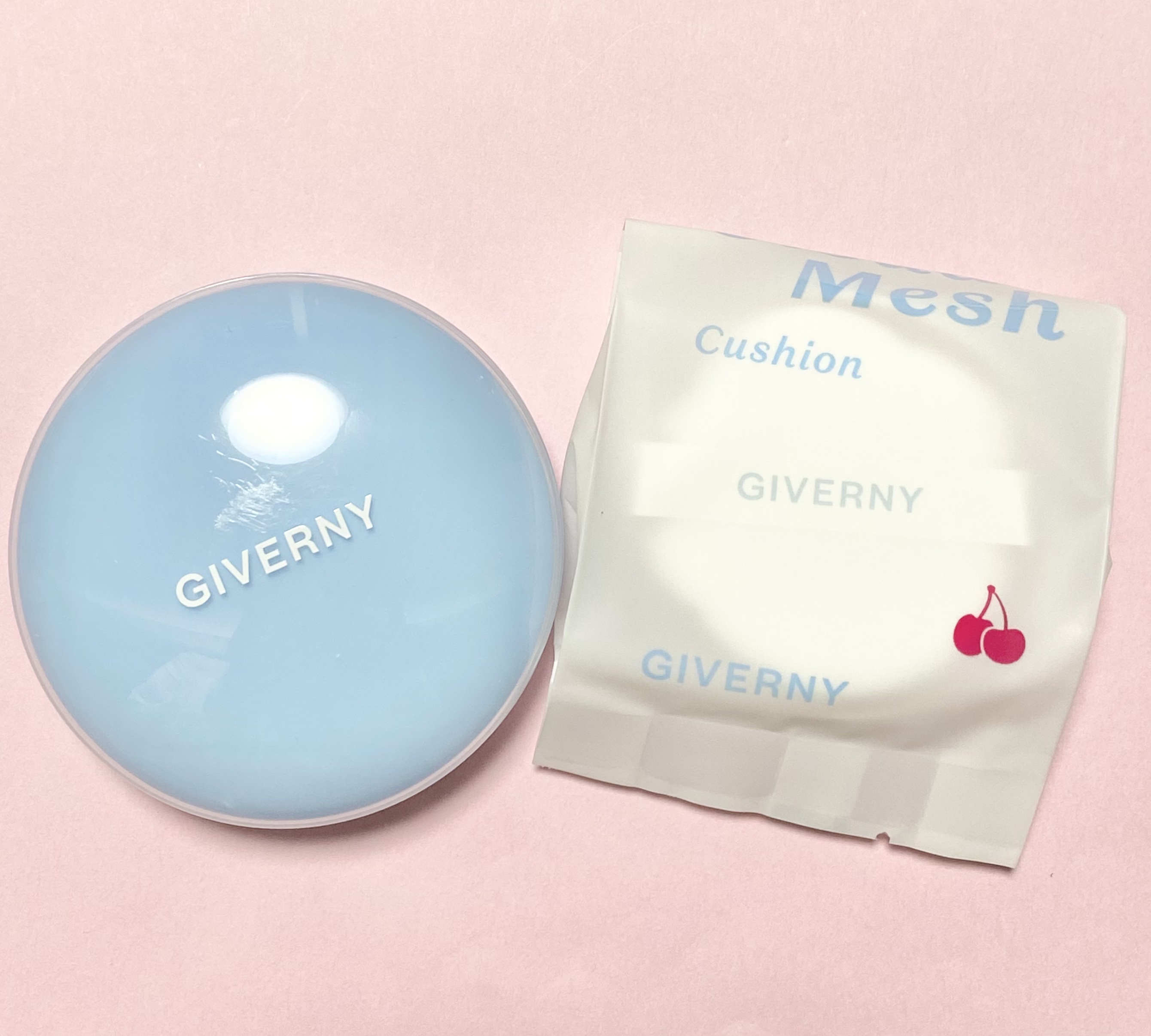 クラウドメッシュクッション/GIVERNY/クッションファンデーションを使ったクチコミ（2枚目）