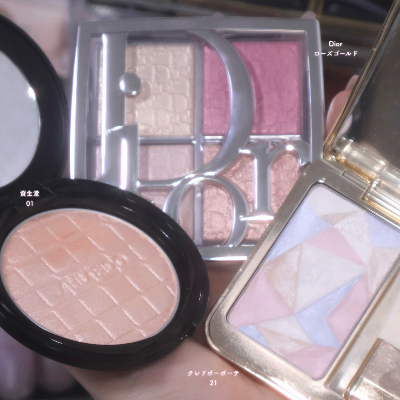 オーラデュウ プリズム イルミネーター/SHISEIDO/プレストパウダーを使ったクチコミ（1枚目）