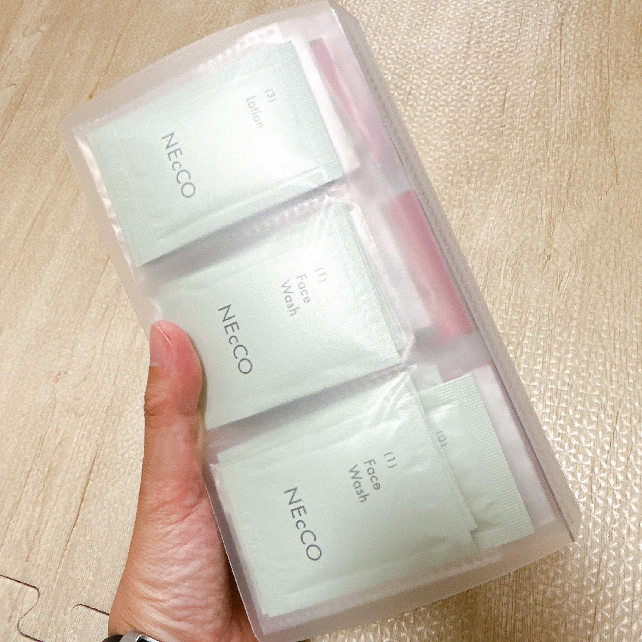 ポリプロピレンカードホルダー 3段/無印良品/その他を使ったクチコミ（2枚目）