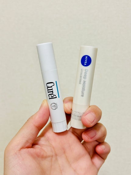 ニベア ディープモイスチャーリップ/ニベア/リップクリームを使ったクチコミ(1枚目)