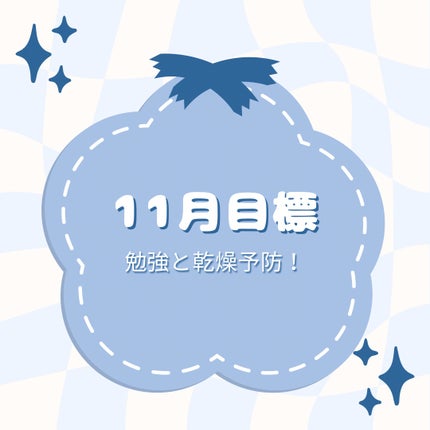 jam on LIPS 「一緒に自分磨き頑張りましょう〜🫧【自分用 11月目標🍁】→勉強..」(1枚目)