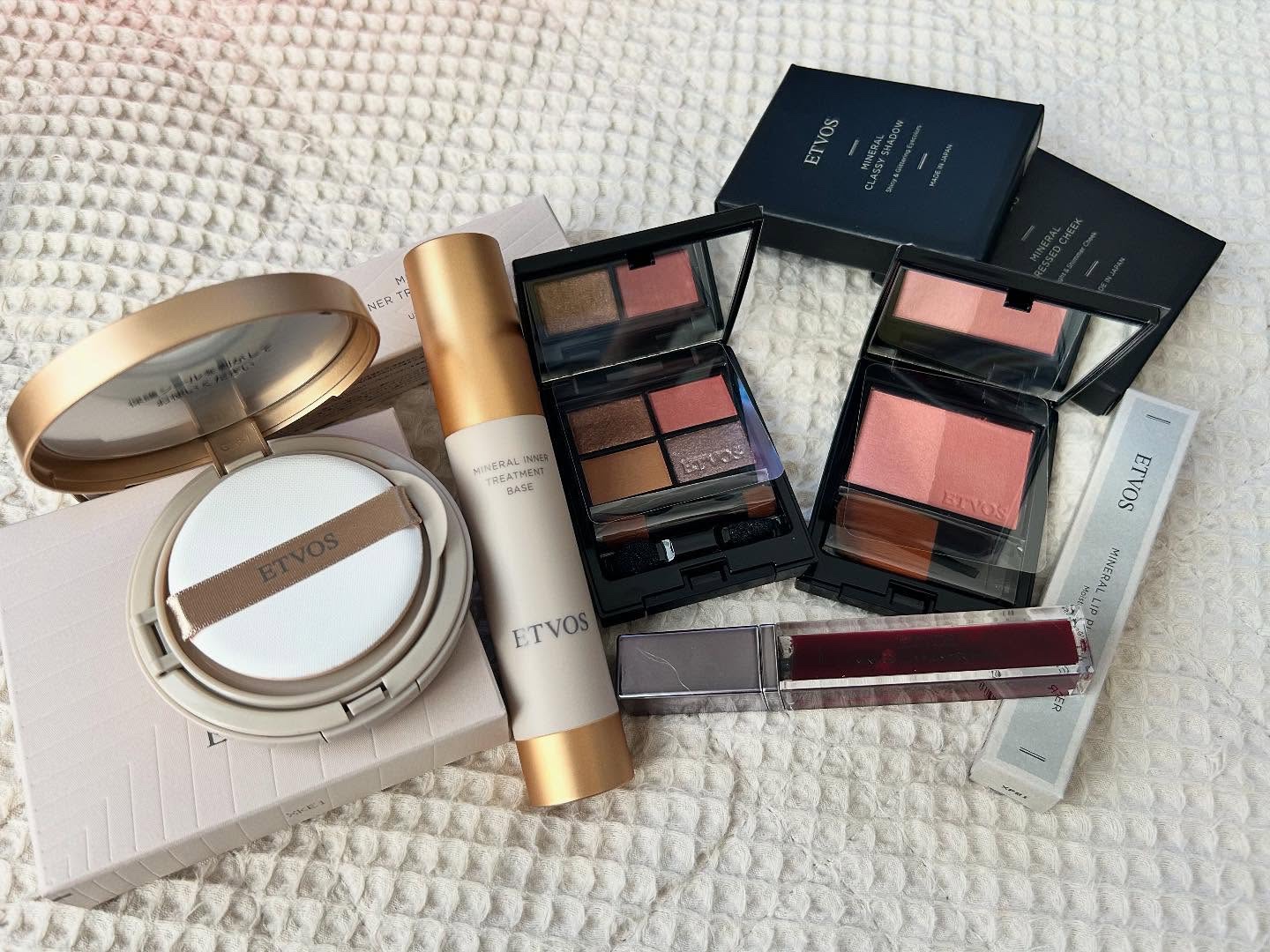 ミネラルプレストチーク/エトヴォス/パウダーチークを使ったクチコミ（1枚目）