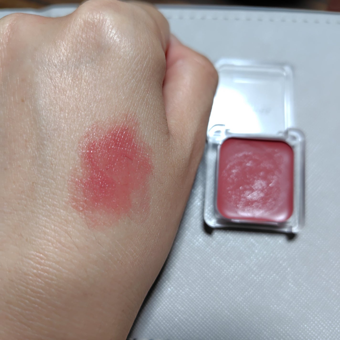 リップ & チーク バーム/ちふれ/口紅を使ったクチコミ(4枚目)