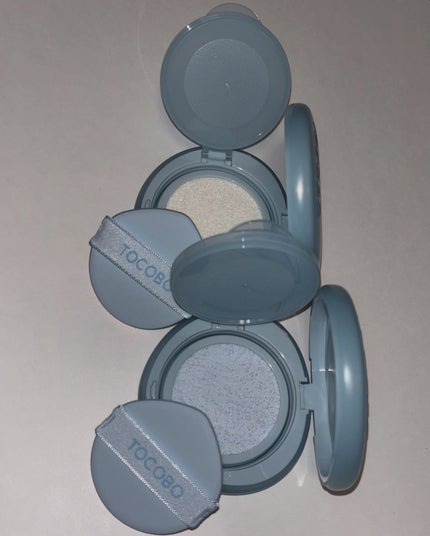 ブラーフィニッシュサンクッション/TOCOBO/日焼け止めパウダーを使ったクチコミ(4枚目)