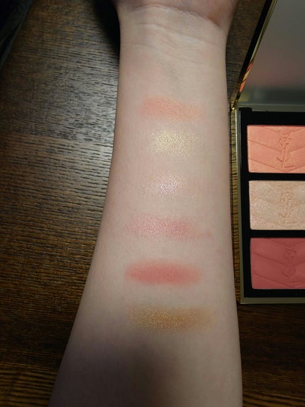 クチュール フェイス パレット/YVES SAINT LAURENT BEAUTE/パウダーチークを使ったクチコミ(5枚目)