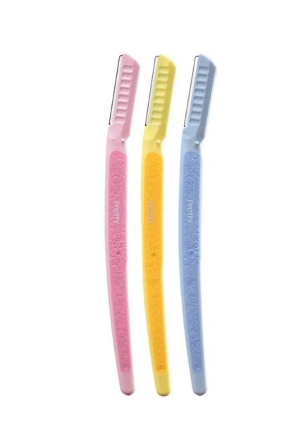 プリティー 敏感肌用フェイスL 3本入/貝印/シェーバーを使ったクチコミ(1枚目)