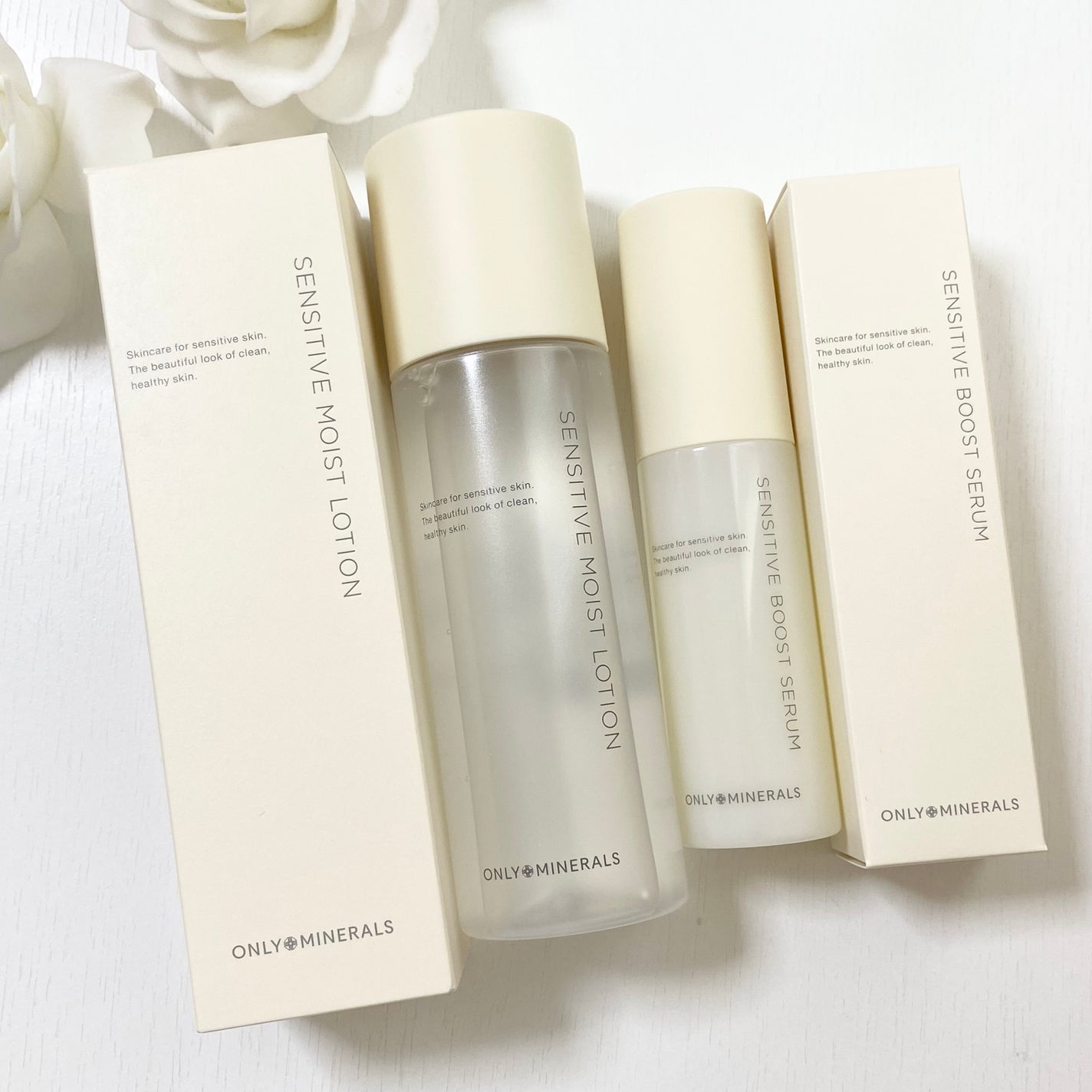 Nude センシティブブーストセラム/ONLY MINERALS/ブースター・導入液を使ったクチコミ(1枚目)