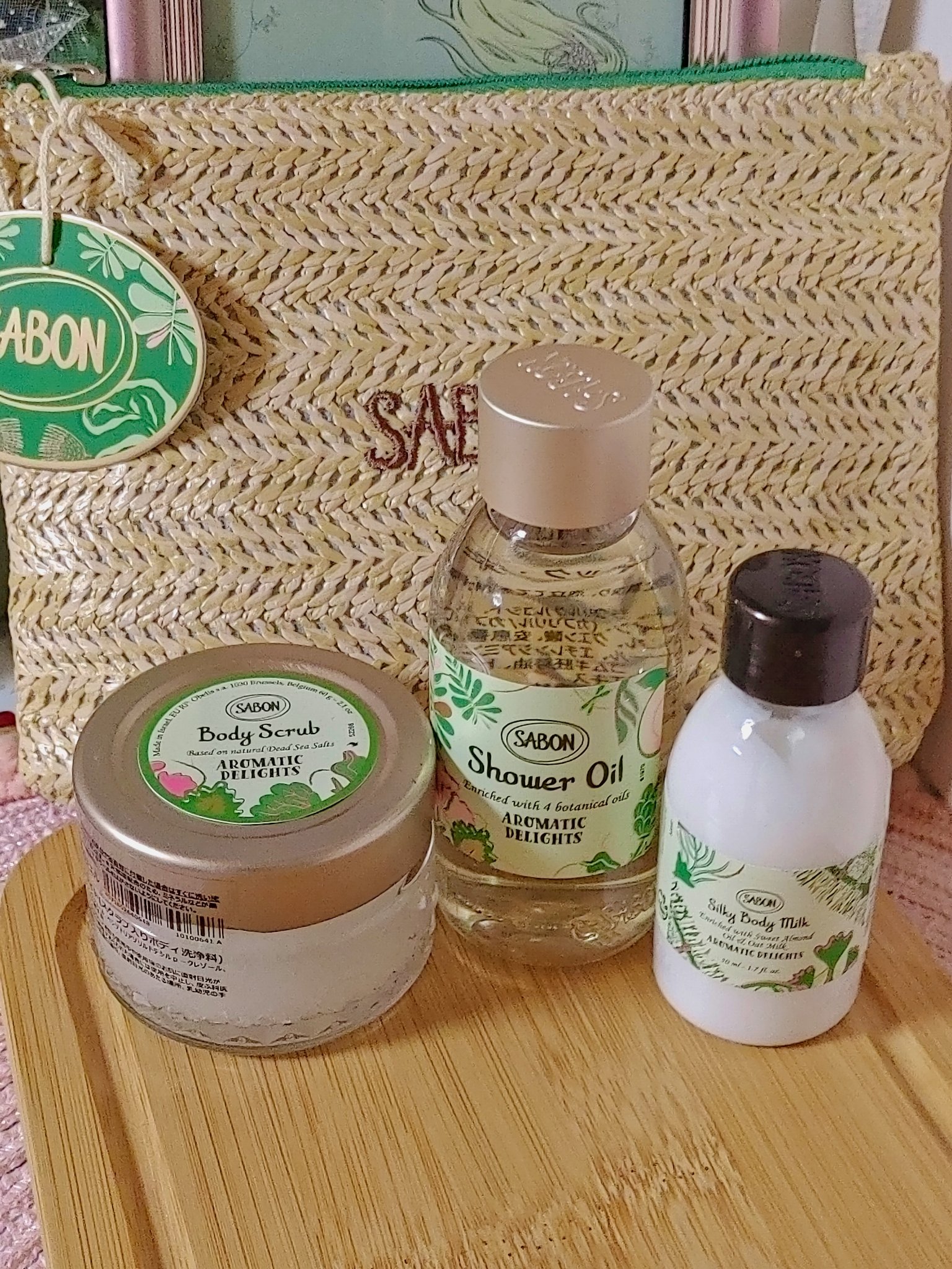 シルキーボディミルク アロマティック・ディライト/SABON/ボディミルクを使ったクチコミ（2枚目）