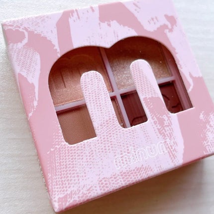 バブアイカラーパレット 01 バニラマカロン/minum/アイシャドウパレットの画像