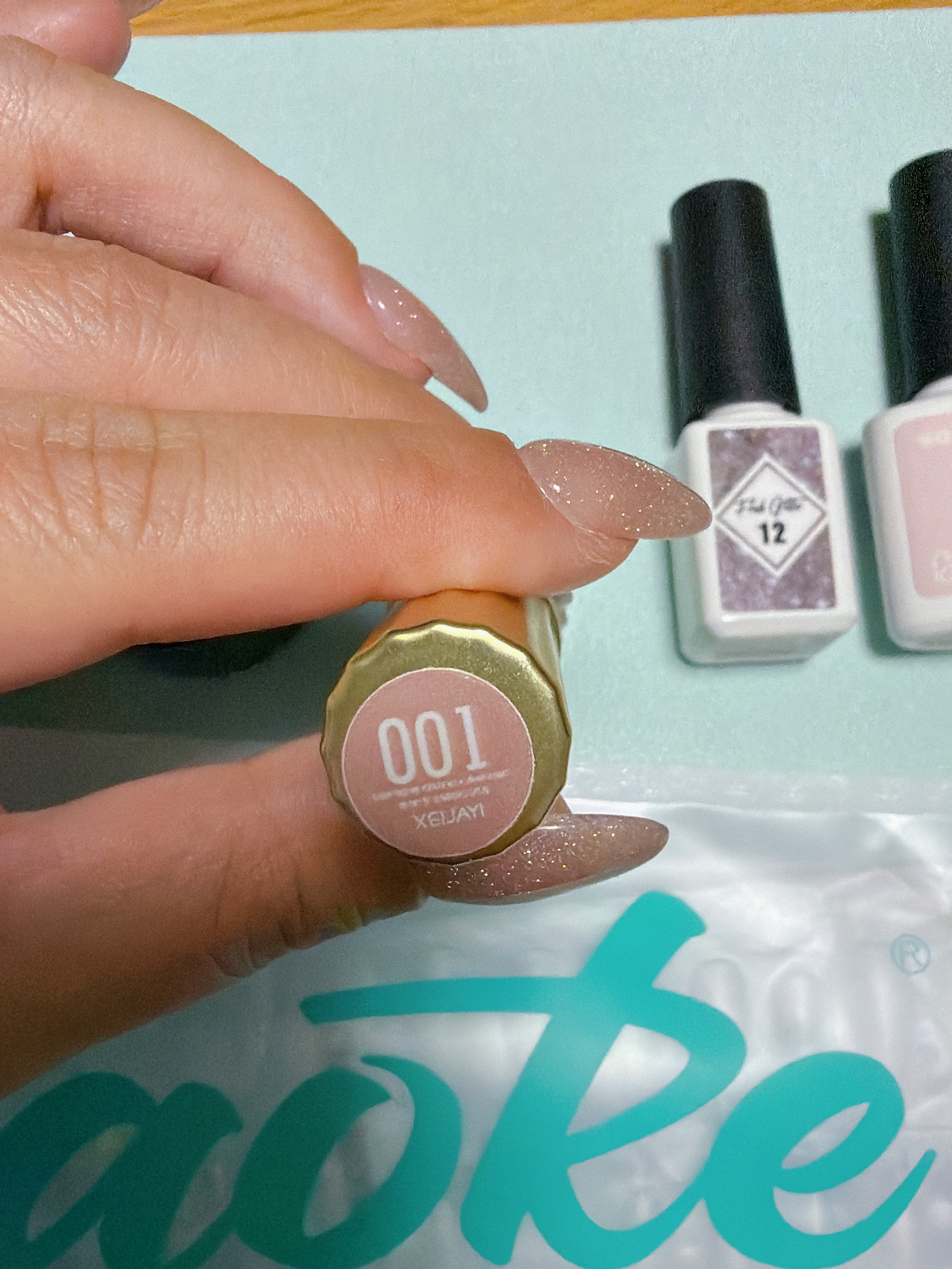 ブリランテトップコート/Petit Price/ジェルネイルを使ったクチコミ（2枚目）