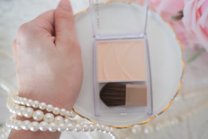 チークブラッシュ/CEZANNE/パウダーチークを使ったクチコミ(3枚目)