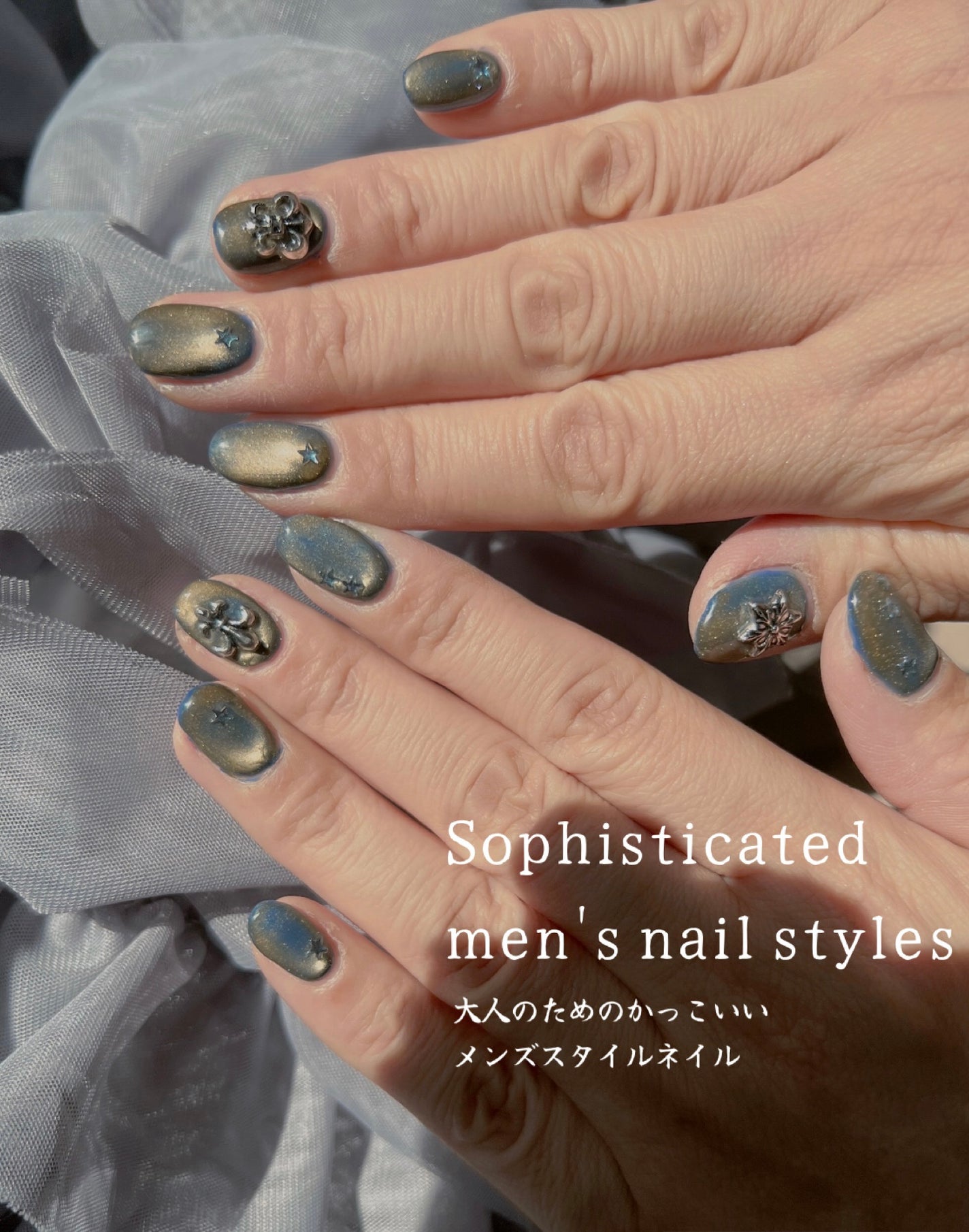 七福 on LIPS 「乗り遅れた感アリアリですが、、大人ハロウィン🎃仕様の大人メンズ..」(1枚目)