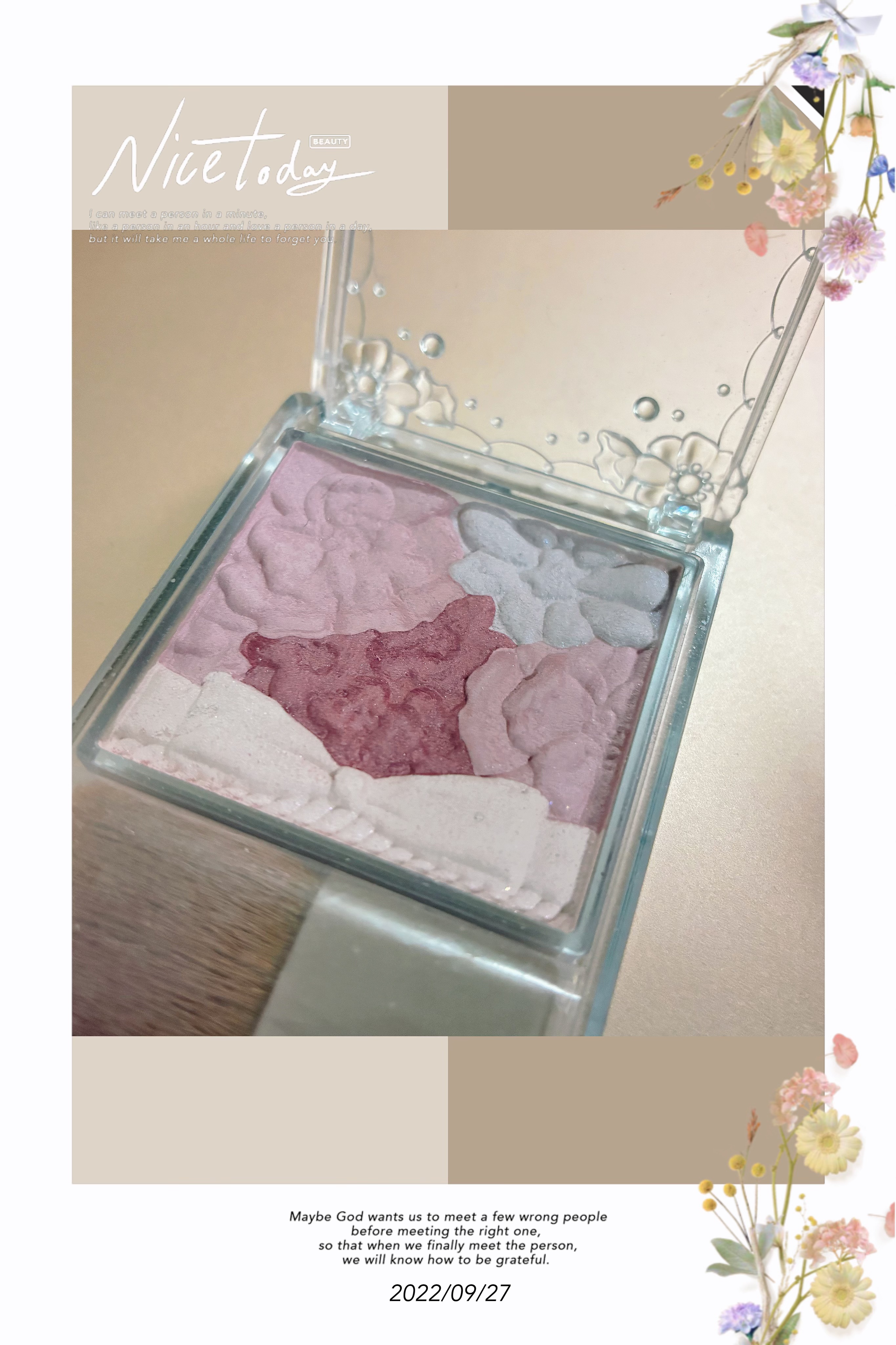 グロウフルールチークス/キャンメイク/パウダーチークを使ったクチコミ（1枚目）