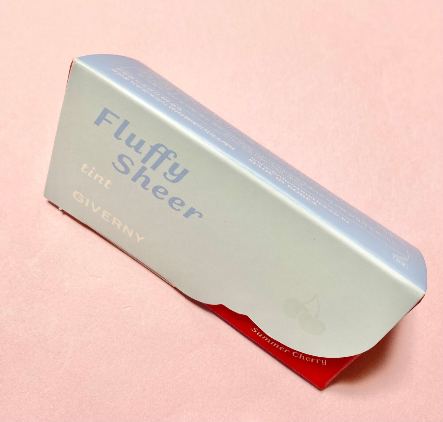 Fluffy Sheer Tint /GIVERNY/リップティントを使ったクチコミ(1枚目)