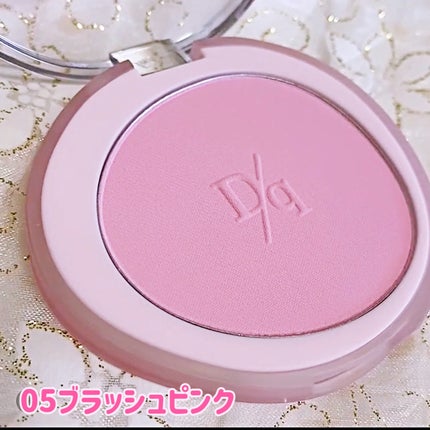 ソフトブラーチーク/dasique/パウダーチークを使ったクチコミ(4枚目)