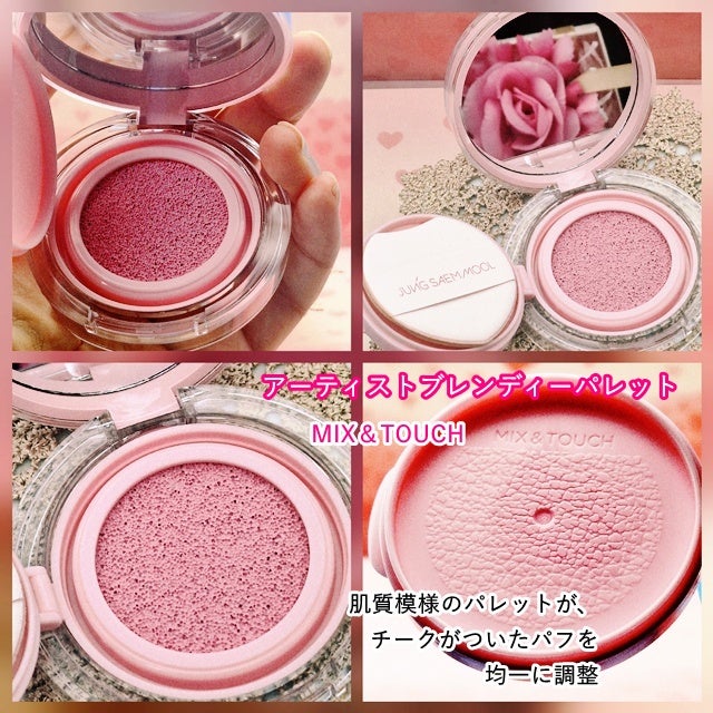 アーティストクッションブラッシュ/JUNG SAEM MOOL/リキッドチークを使ったクチコミ(3枚目)