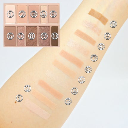 プレイカラー アイシャドウ/ETUDE/アイシャドウパレットを使ったクチコミ(9枚目)