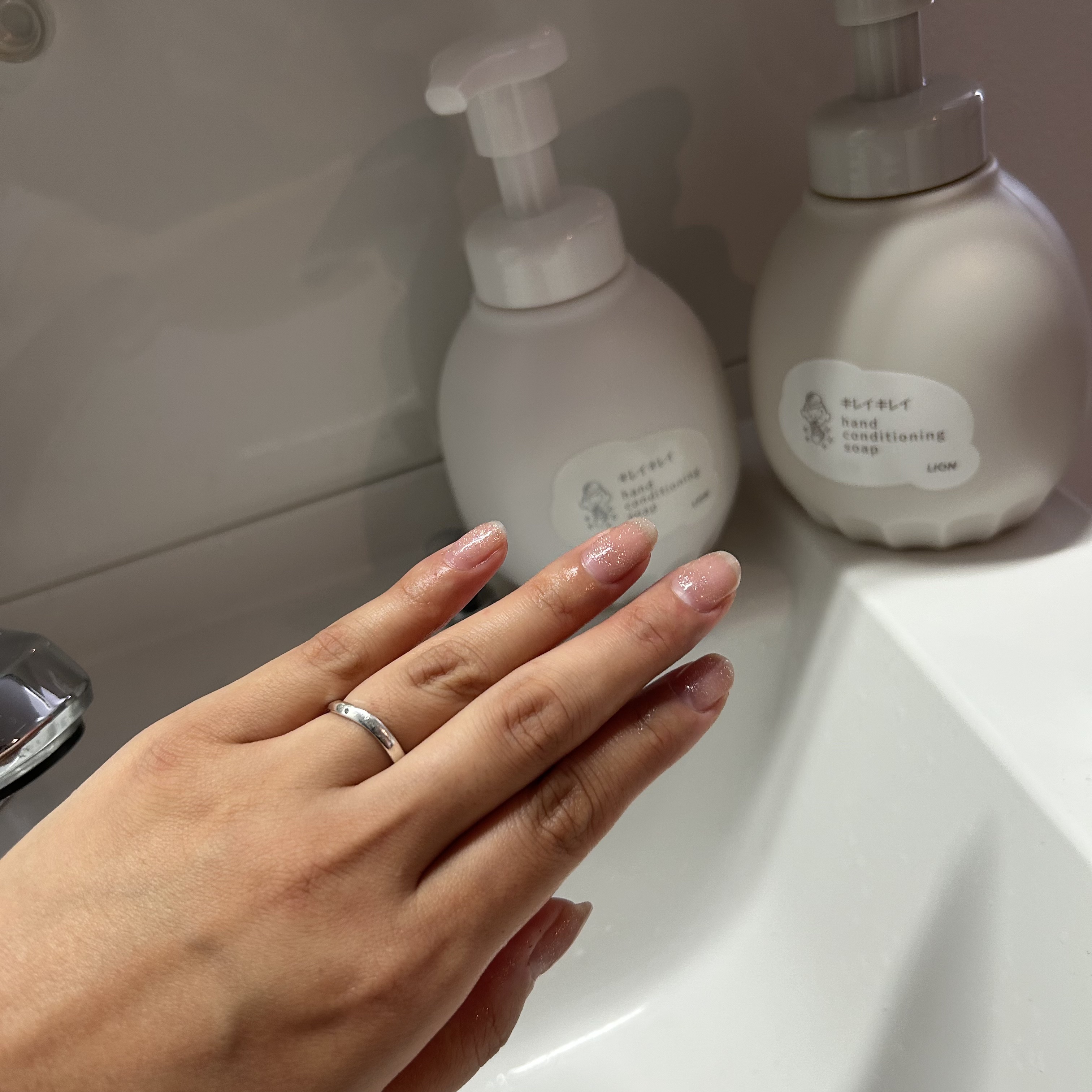 薬用ハンドコンディショニングソープ やさしいせっけんの香り/キレイキレイ/ハンドソープを使ったクチコミ（3枚目）