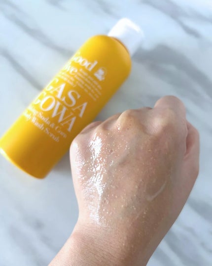 毛穴撫子 重曹洗えるスクラブ/毛穴撫子/ボディスクラブを使ったクチコミ(5枚目)