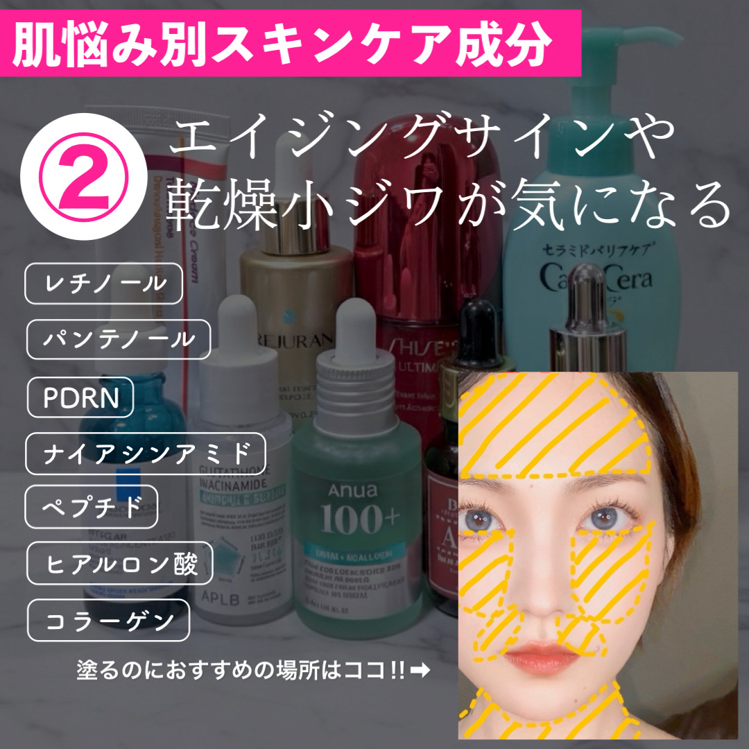 ラ ロッシュ ポゼ エファクラ ピールケア セラムのクチコミ「タイパよく美肌へ！効率的にスキンケアするための肌悩み別スキンケア成分の選び方！



スキンケ.....」（3枚目）