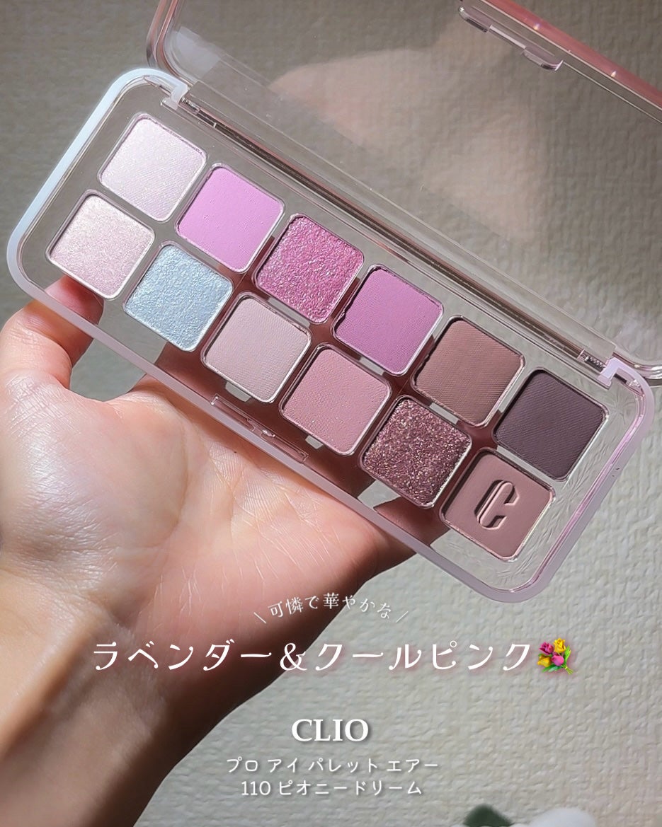 プロ アイ パレット エアー/CLIO/アイシャドウパレットを使ったクチコミ(5枚目)