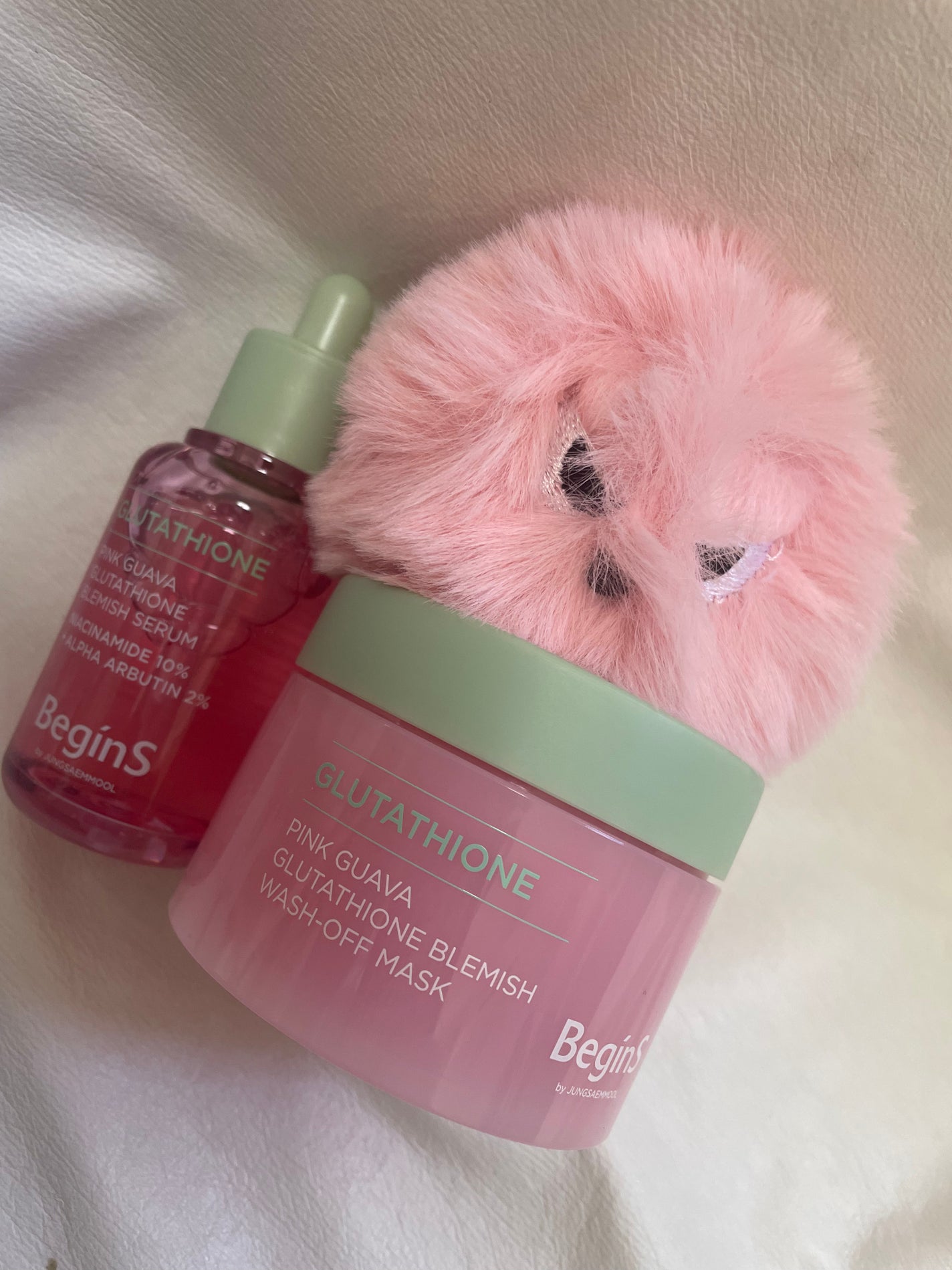 Pink Guava Glutathione Blemish Serum/BeginS by JUNGSAEMMOOL/美容液を使ったクチコミ(6枚目)