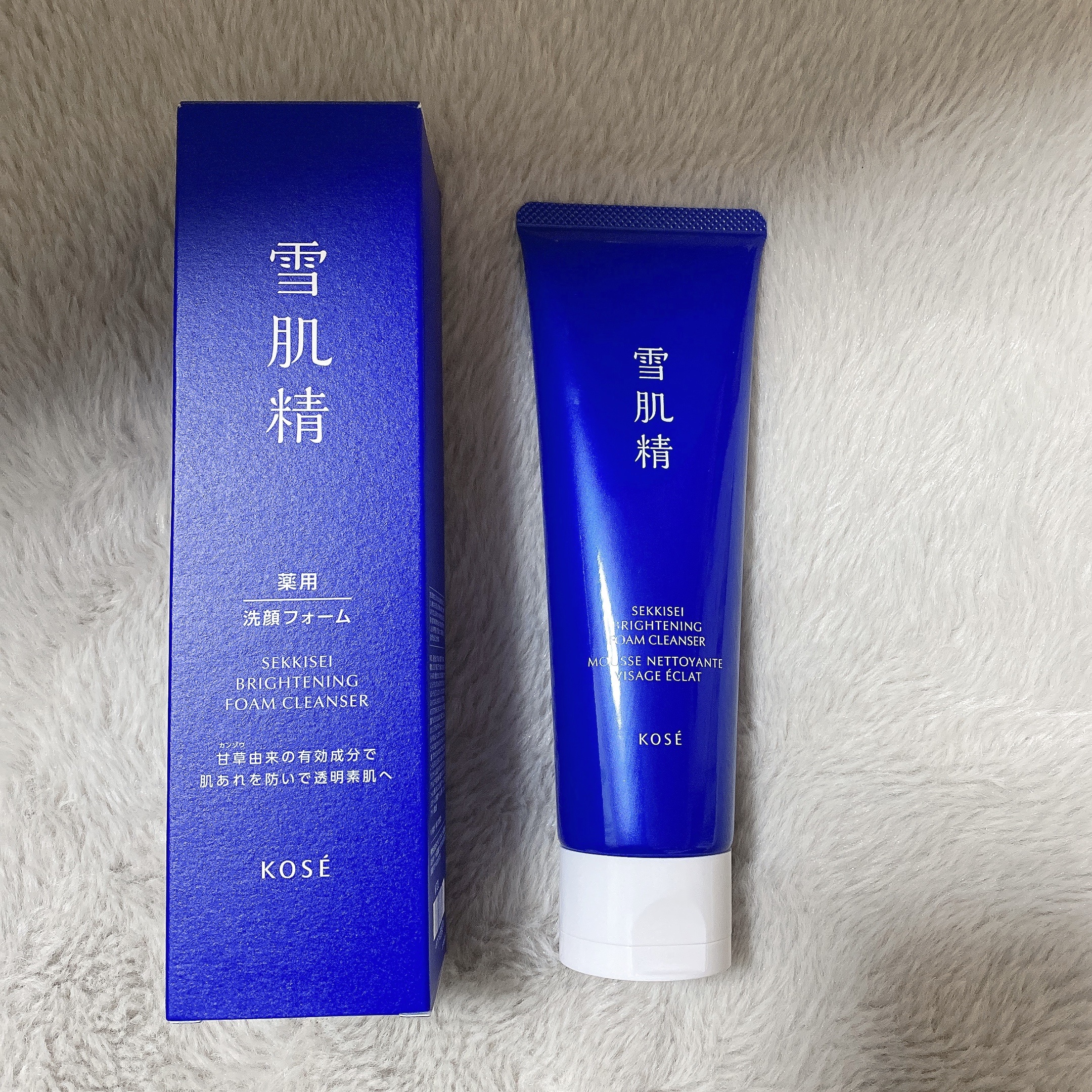 薬用雪肌精 ブライトニング クリーム ウォッシュ[医薬部外品]/雪肌精/洗顔フォームを使ったクチコミ（1枚目）