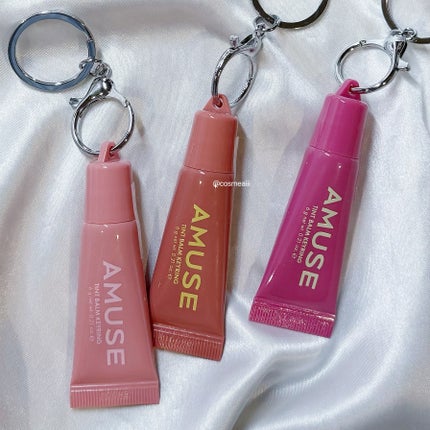 ケア/ティントバームキーリング/AMUSE/リップグロスを使ったクチコミ(3枚目)