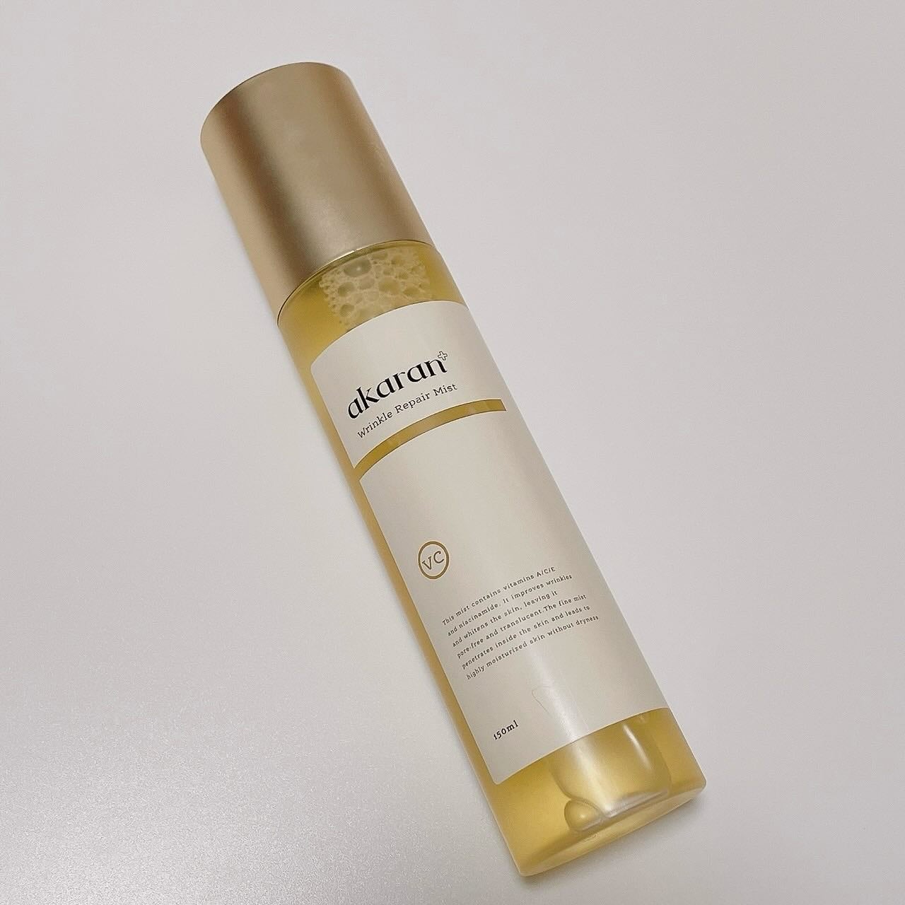 リンクルリペアミスト/akaran+/ミスト状化粧水を使ったクチコミ(2枚目)