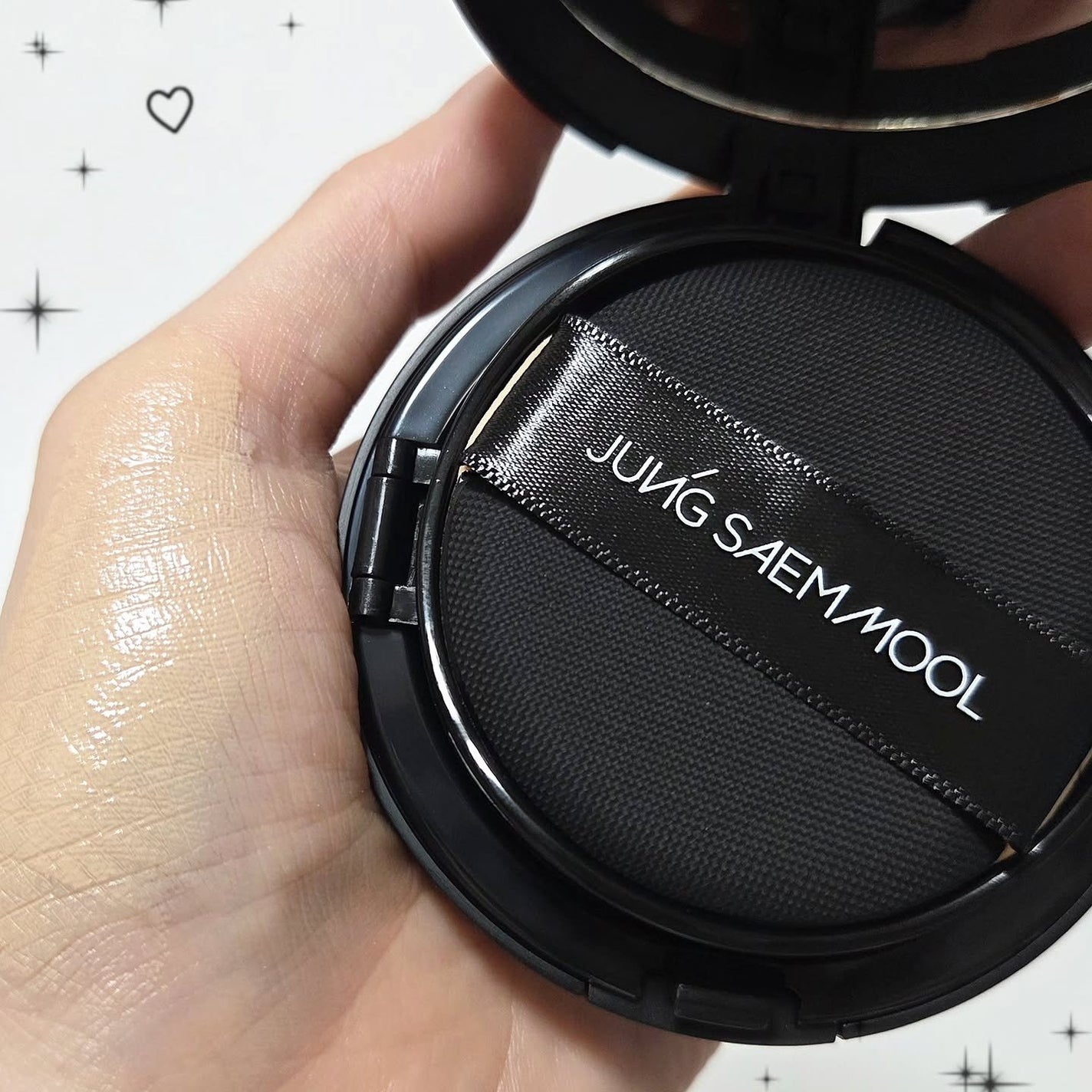 ジョンセンムル エッセンシャル スキン ヌーダー クッション/JUNG SAEM MOOL/クッションファンデーションを使ったクチコミ(1枚目)