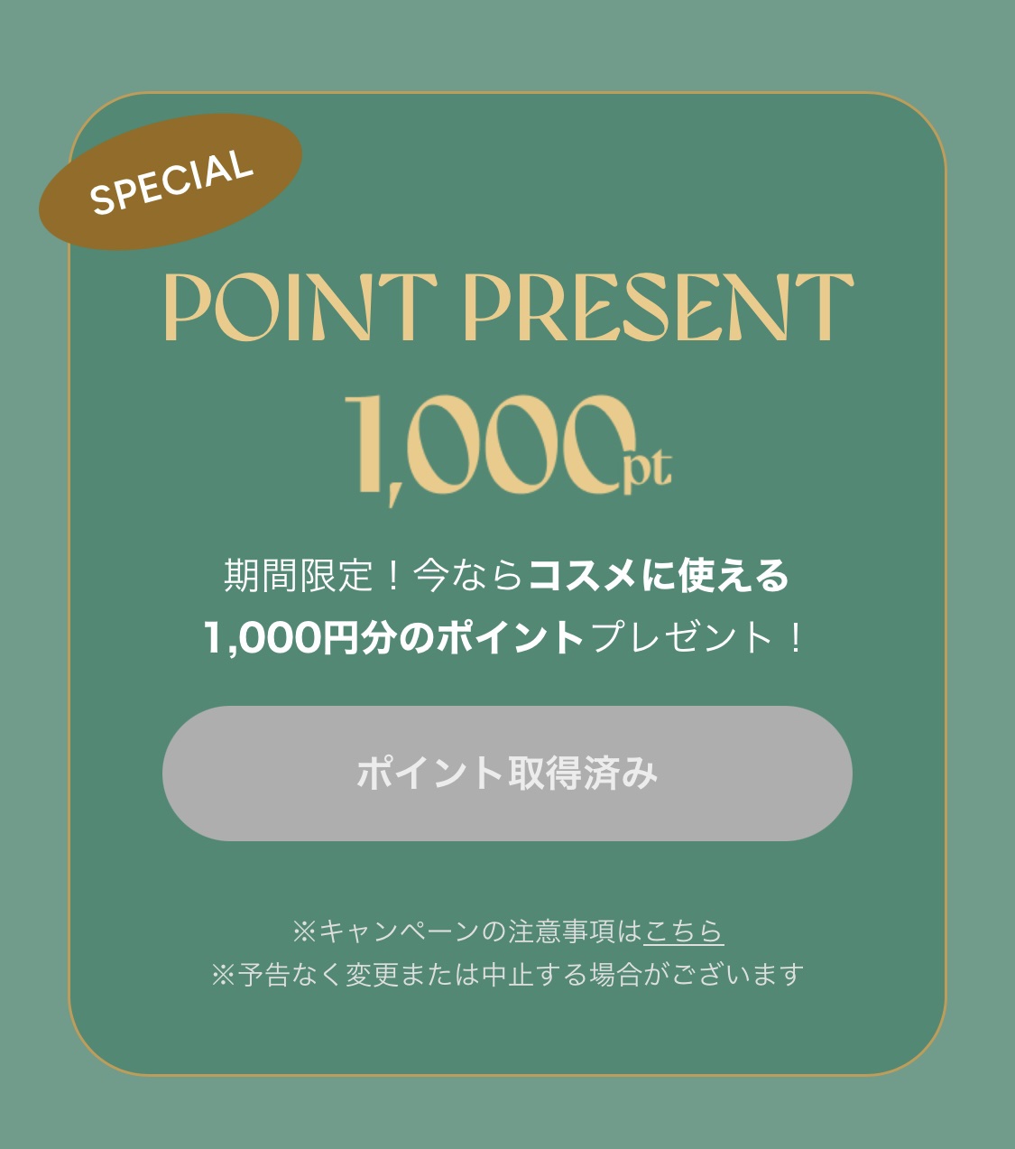 ZOZOでコスメに使える1000円分のポイントゲットした！！
なにに使おう〜🤔💕