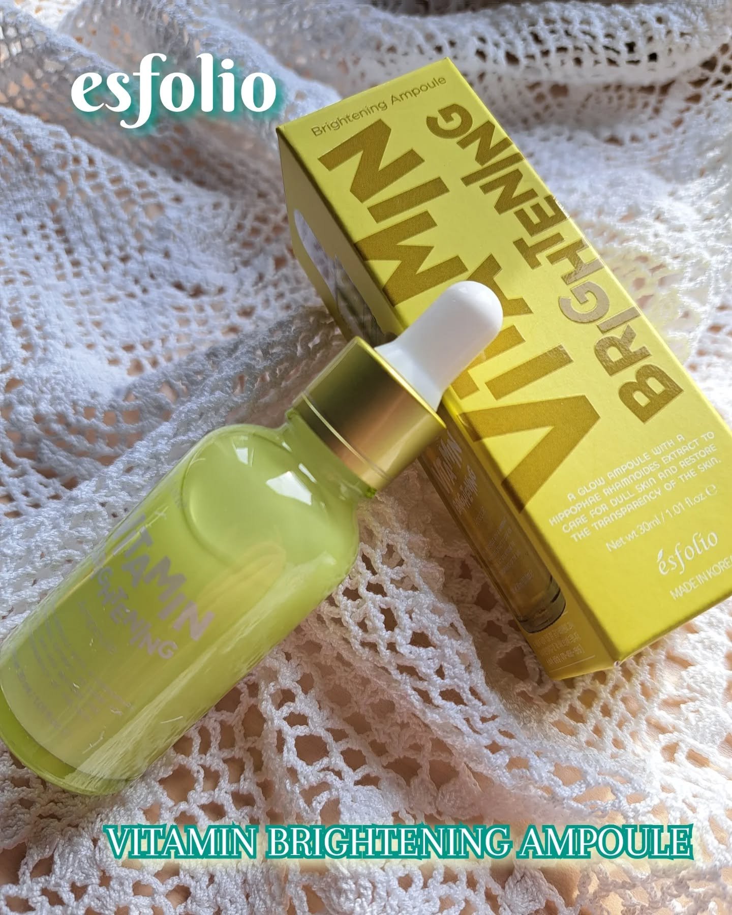 ビタミンブライトニング セラム/ESFOLIO/美容液を使ったクチコミ（1枚目）