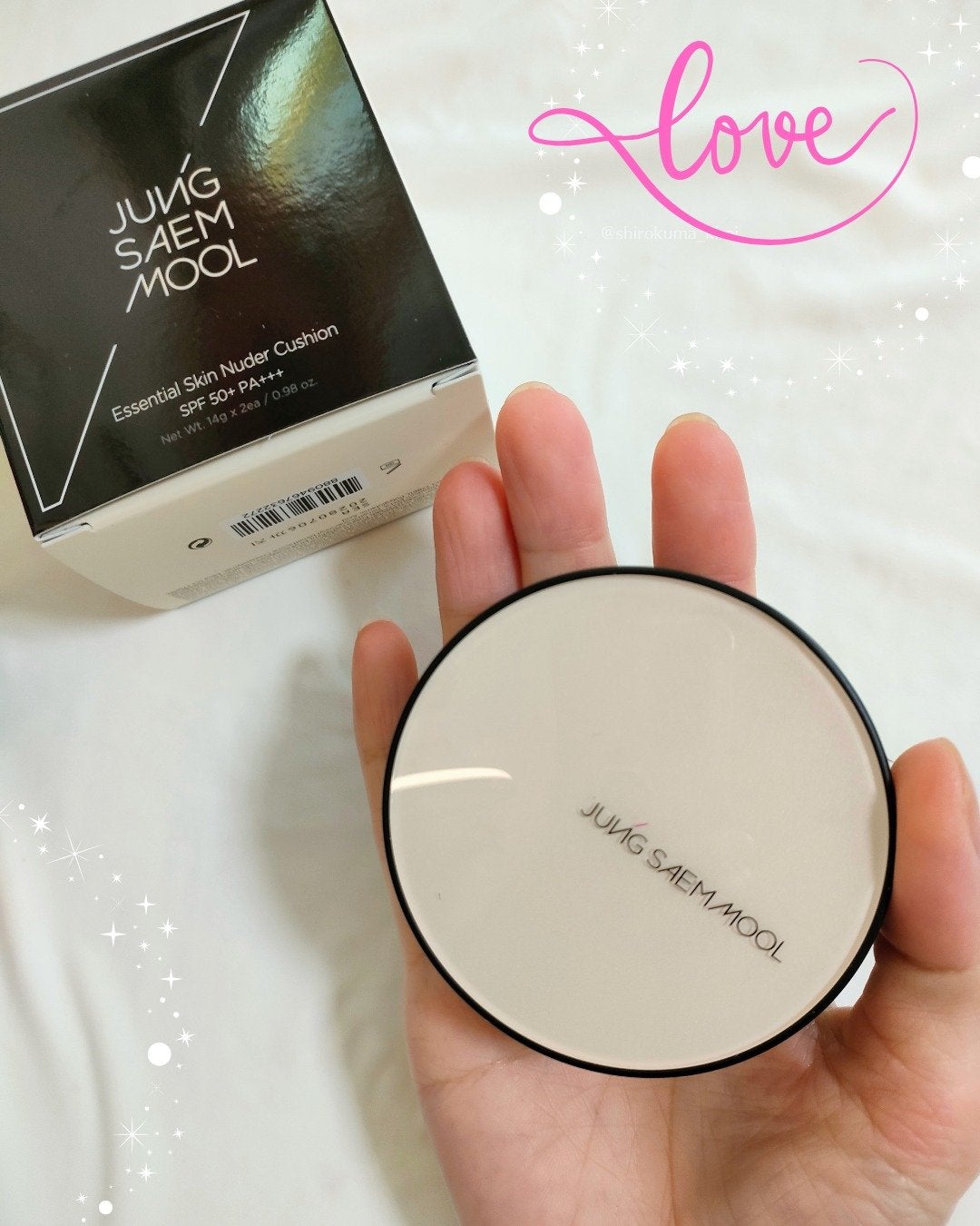 ジョンセンムル エッセンシャル スキン ヌーダー クッション/JUNG SAEM MOOL/クッションファンデーションを使ったクチコミ(5枚目)