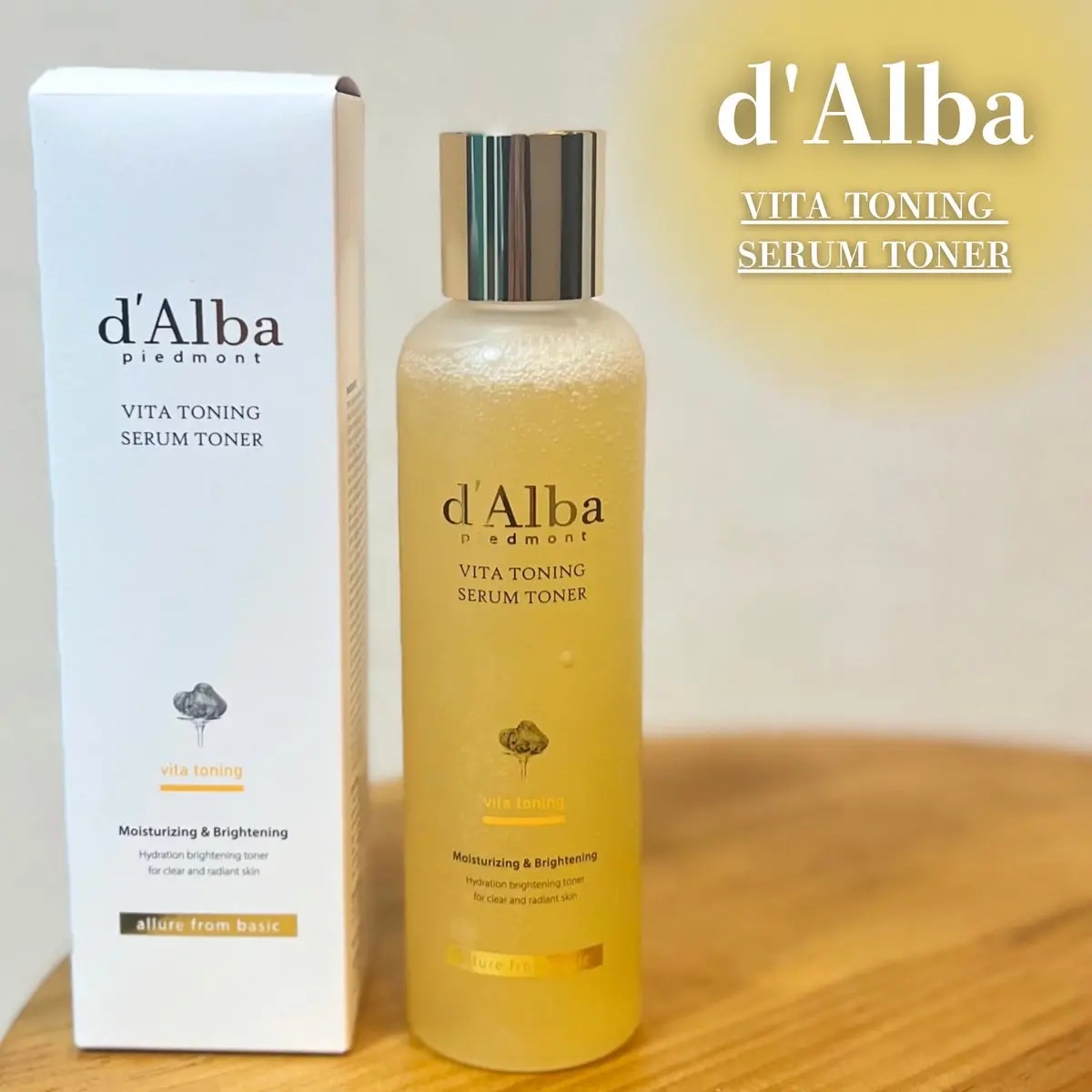 ビタトーニングセラムトナー/ダルバ/化粧水を使ったクチコミ（1枚目）