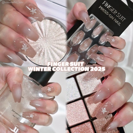 ネイルチップ(シールタイプ)/FINGER SUIT/ネイルチップ・パーツを使ったクチコミ(2枚目)