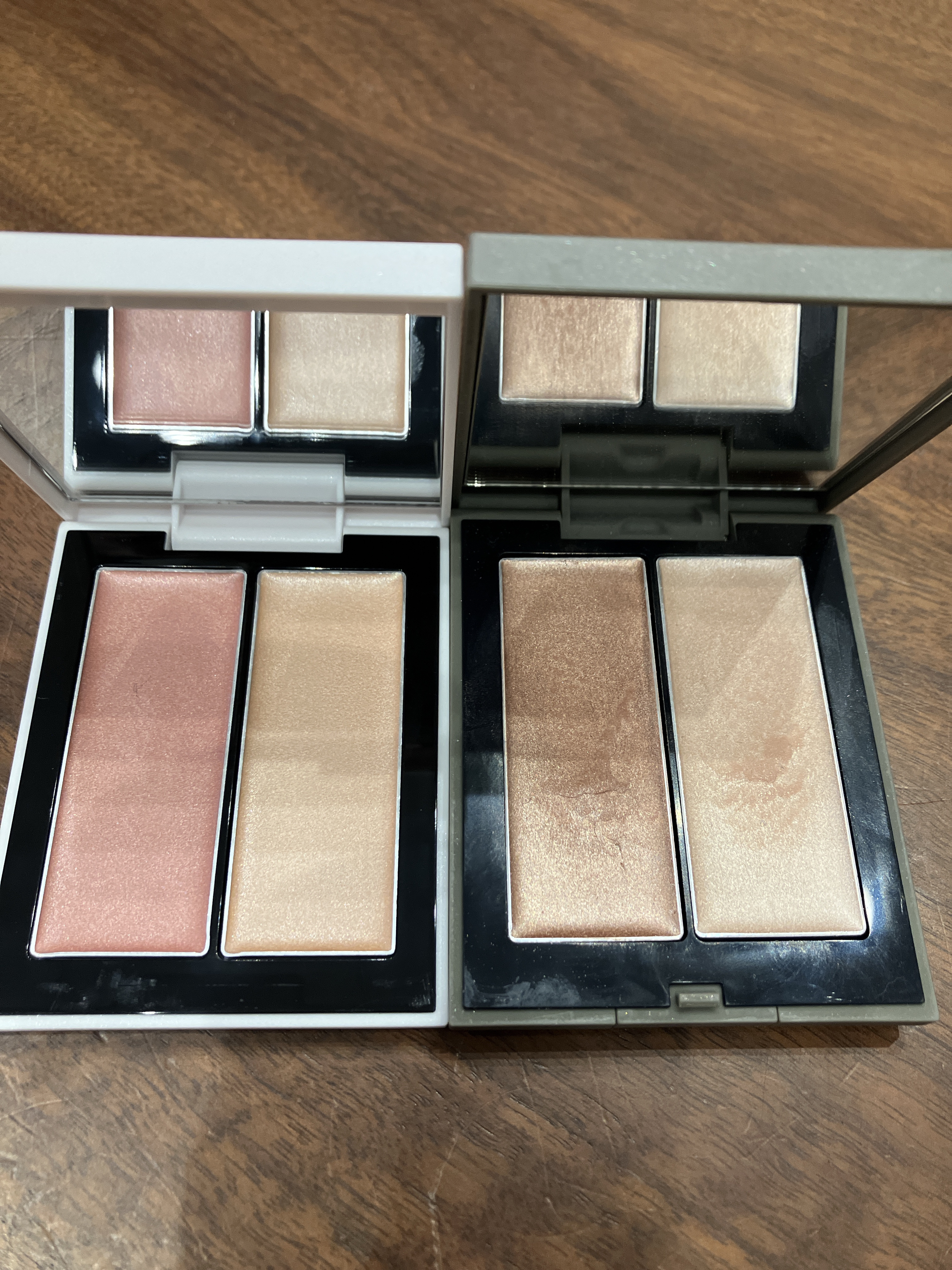 THREE シマリング グロー デュオ/THREE/クリームハイライトを使ったクチコミ（1枚目）