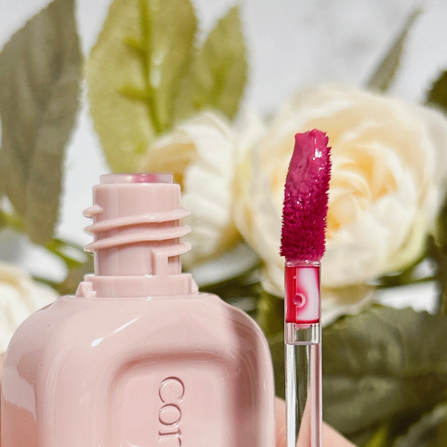 デュー ドロップ ティント/Coralhaze/リップティントを使ったクチコミ(4枚目)