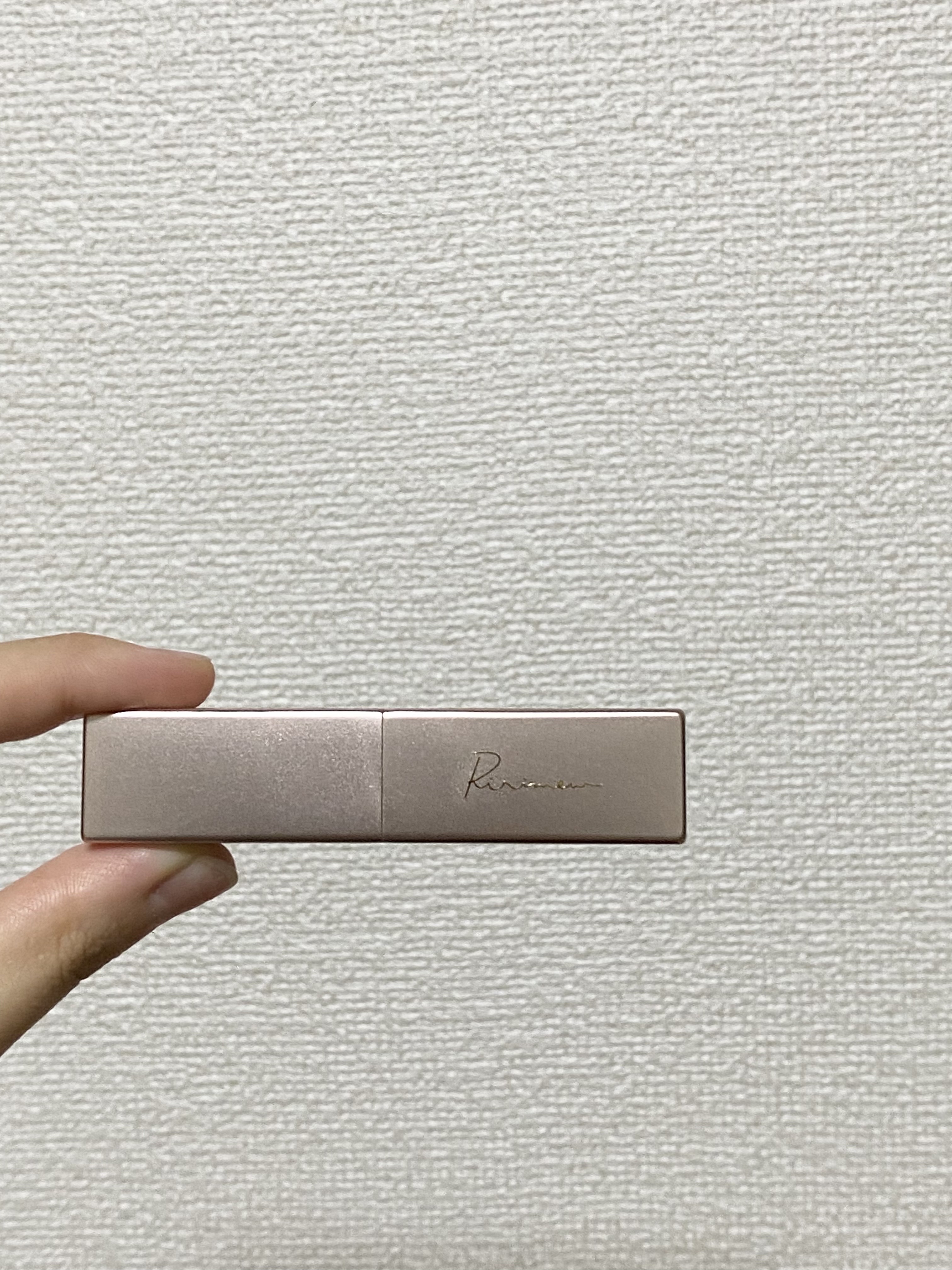 リリミュウ バタールージュ/Ririmew/口紅を使ったクチコミ（3枚目）