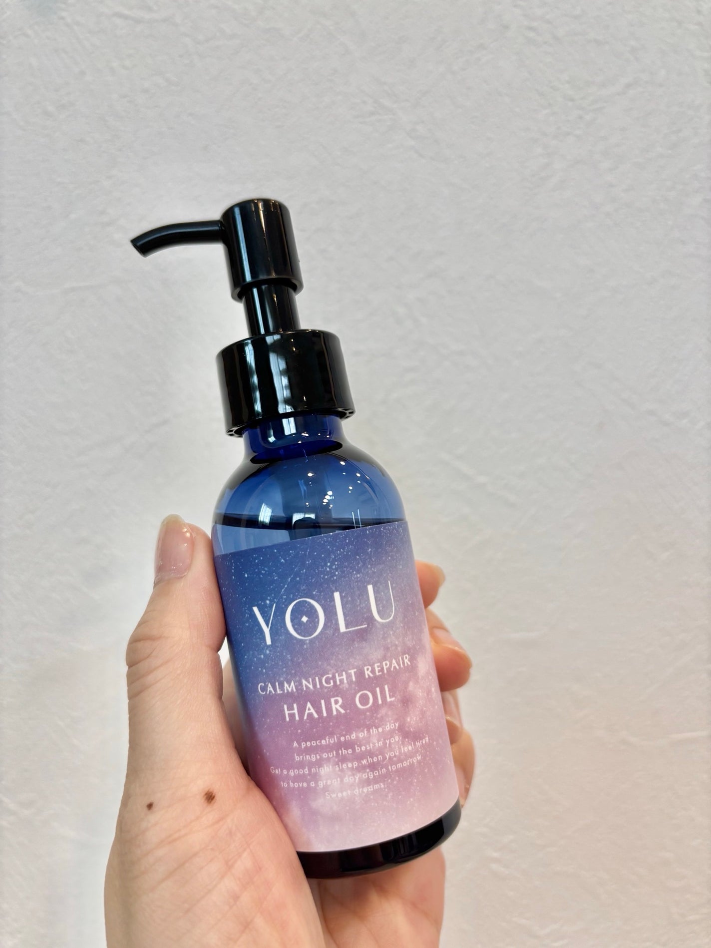 ヨル カームナイトリペアヘアオイル/YOLU/ヘアオイルを使ったクチコミ(1枚目)