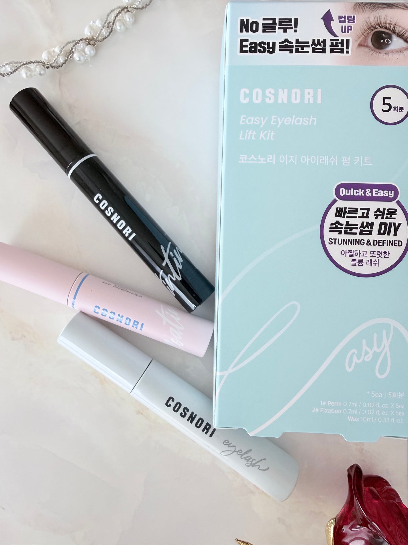 ロングアクティブアイラッシュセラム/COSNORI/まつげ美容液を使ったクチコミ(4枚目)