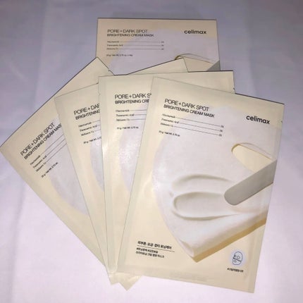 ポアブライトニングシミケアクリームラッピングパック/celimax/シートマスク・パックを使ったクチコミ(3枚目)