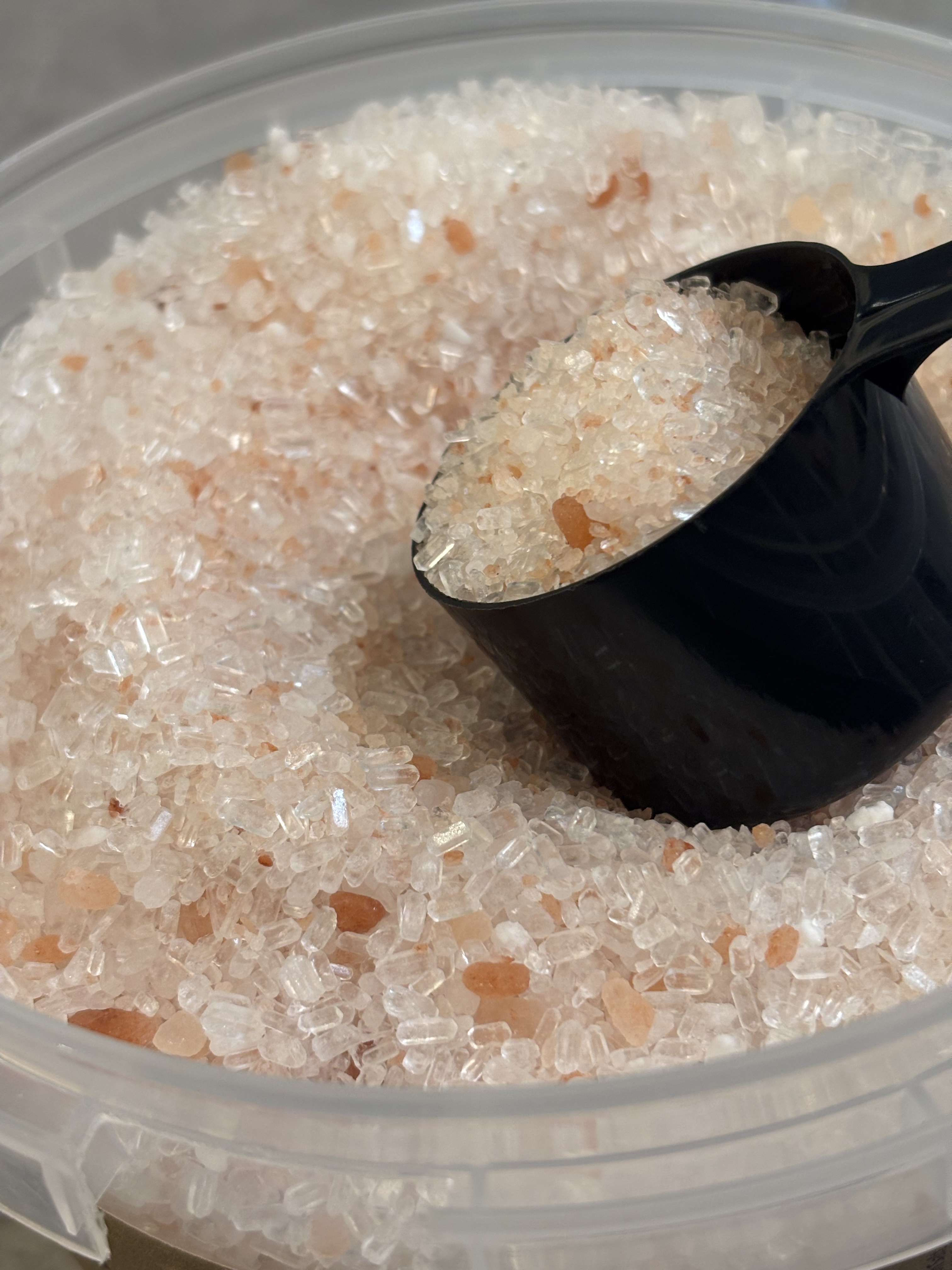 Epsom & Pink Himalayan Bath Salt/Natures Delight/無機塩系入浴剤を使ったクチコミ（2枚目）