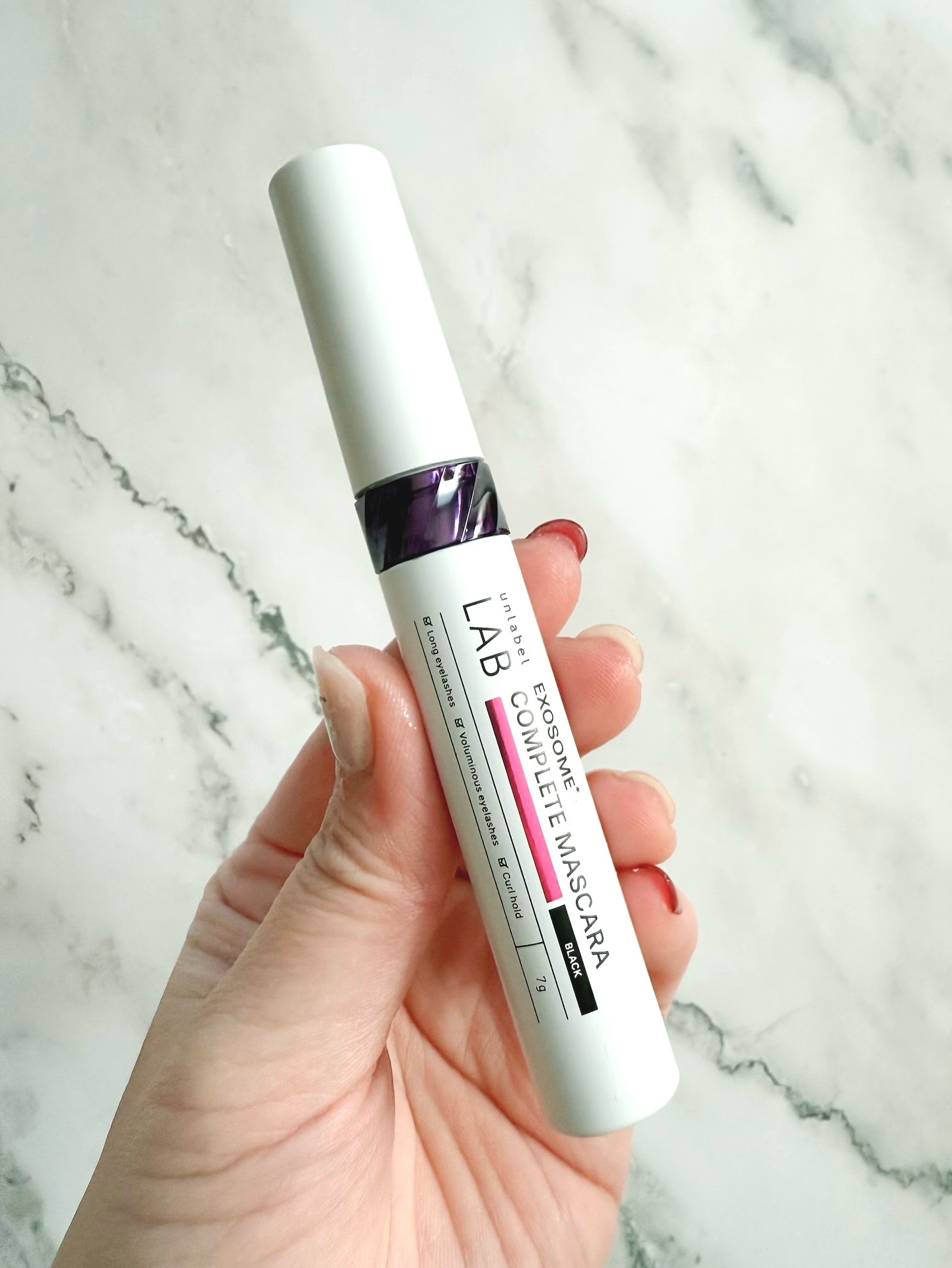 アンレーベル ラボ EX コンプリートマスカラBK/unlabel/マスカラを使ったクチコミ（2枚目）