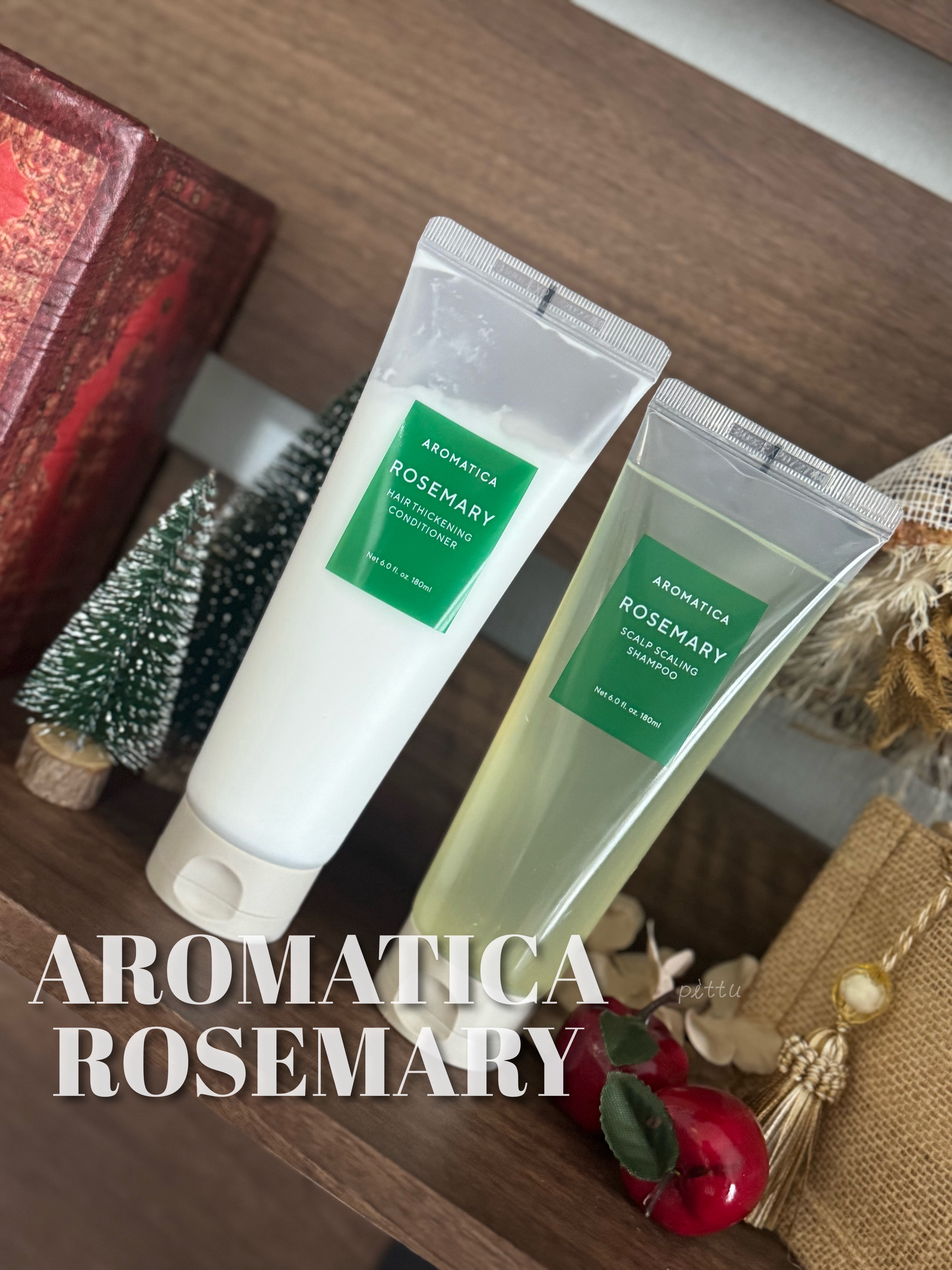 ローズマリースカルプスケーリングシャンプー/AROMATICA/市販シャンプーを使ったクチコミ（1枚目）