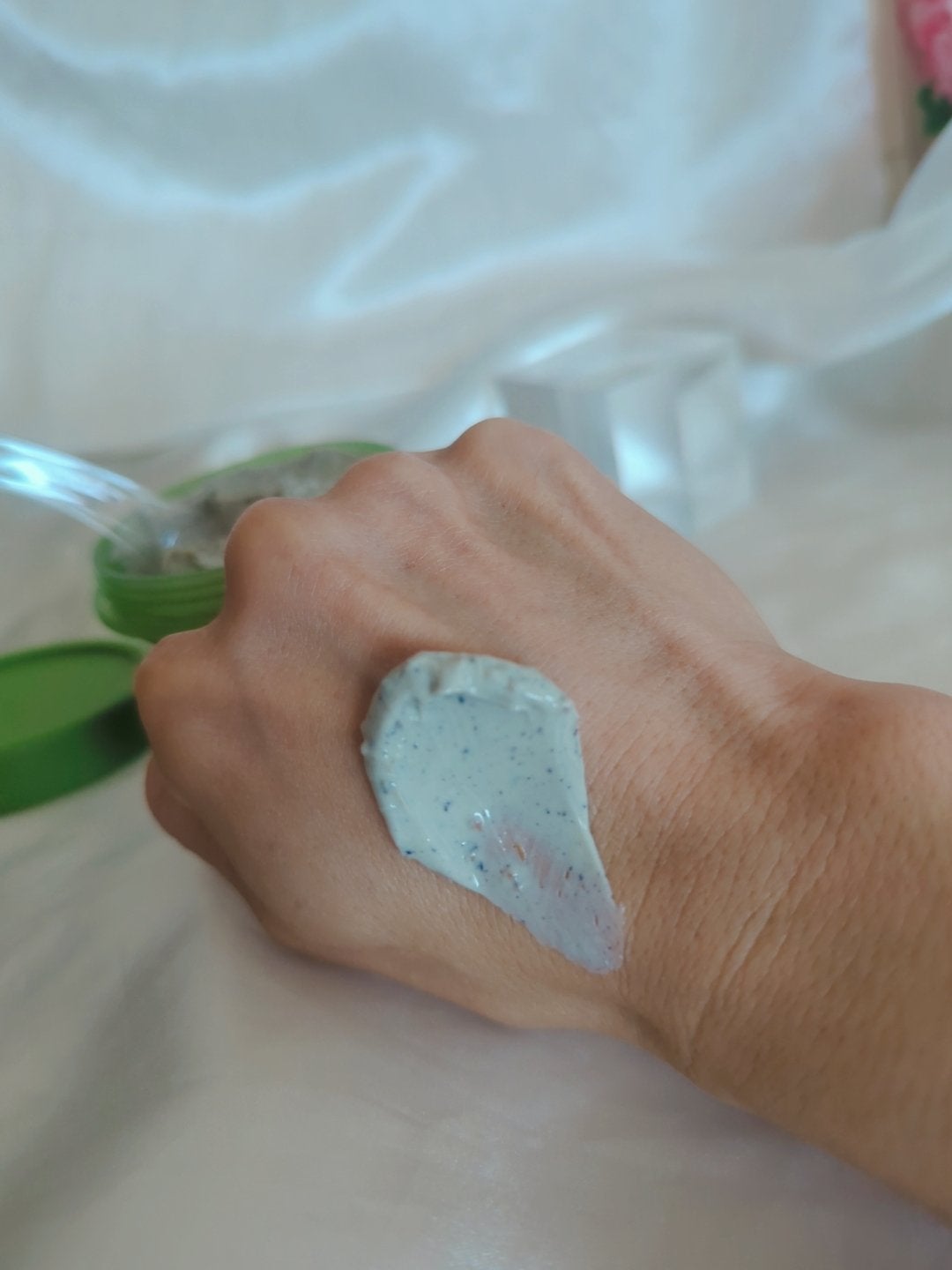 緑豆毛穴クレイパック/beplain/洗い流すパック・マスクを使ったクチコミ(3枚目)