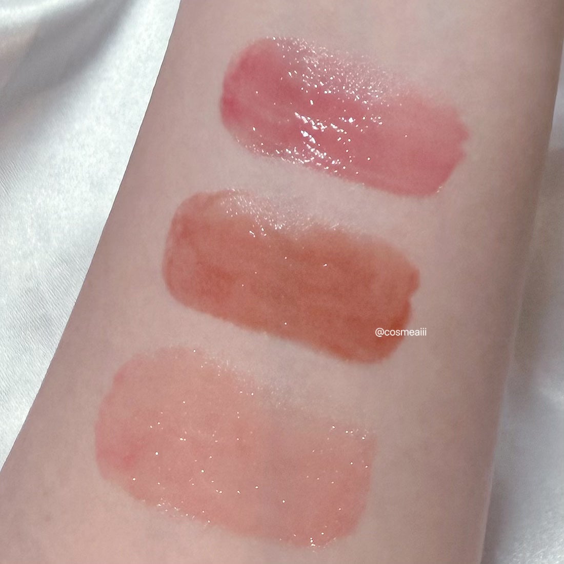 ケア/ティントバームキーリング/AMUSE/リップグロスを使ったクチコミ(6枚目)