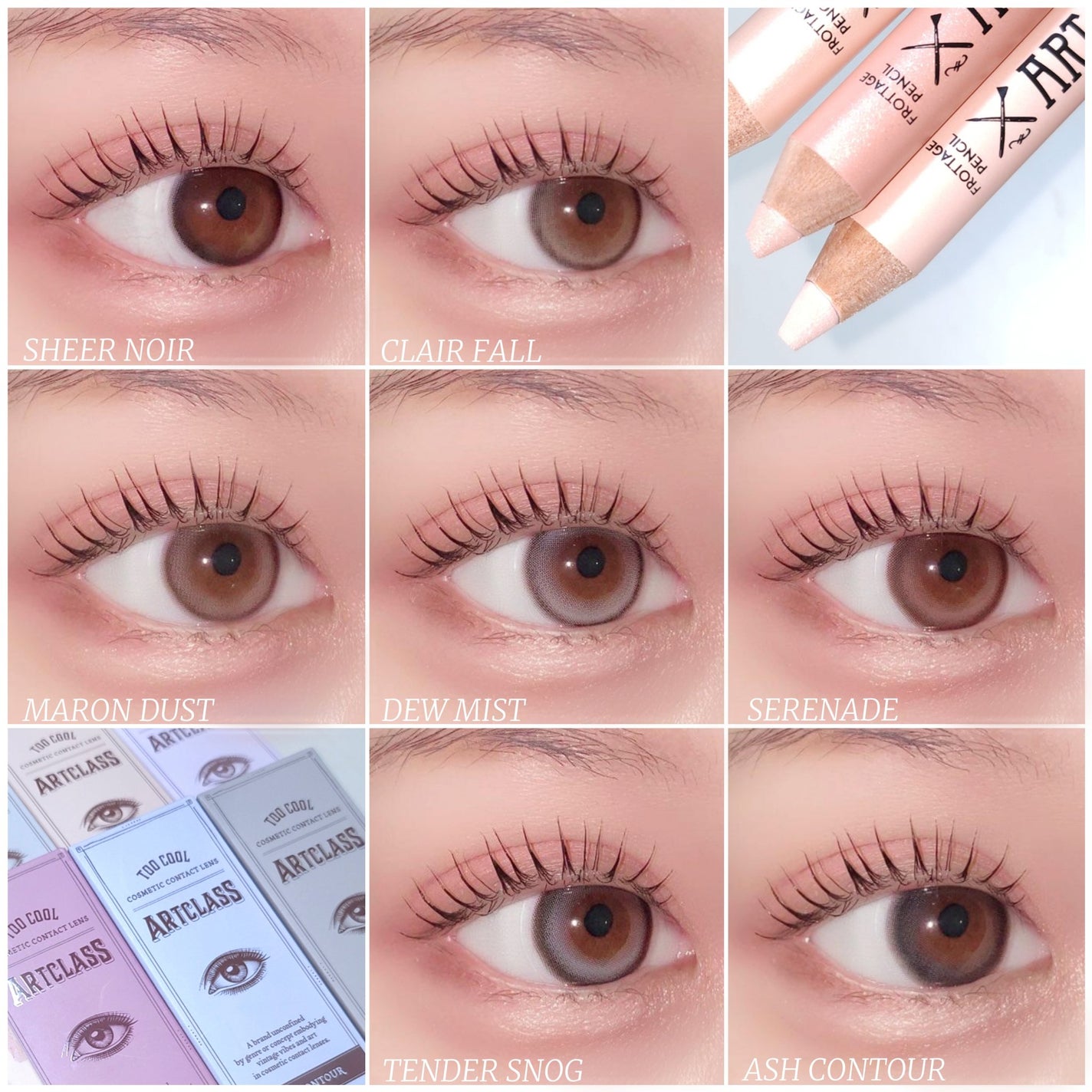 アートクラス フロッタージュペンシル/too cool for school/スティックアイシャドウを使ったクチコミ(4枚目)