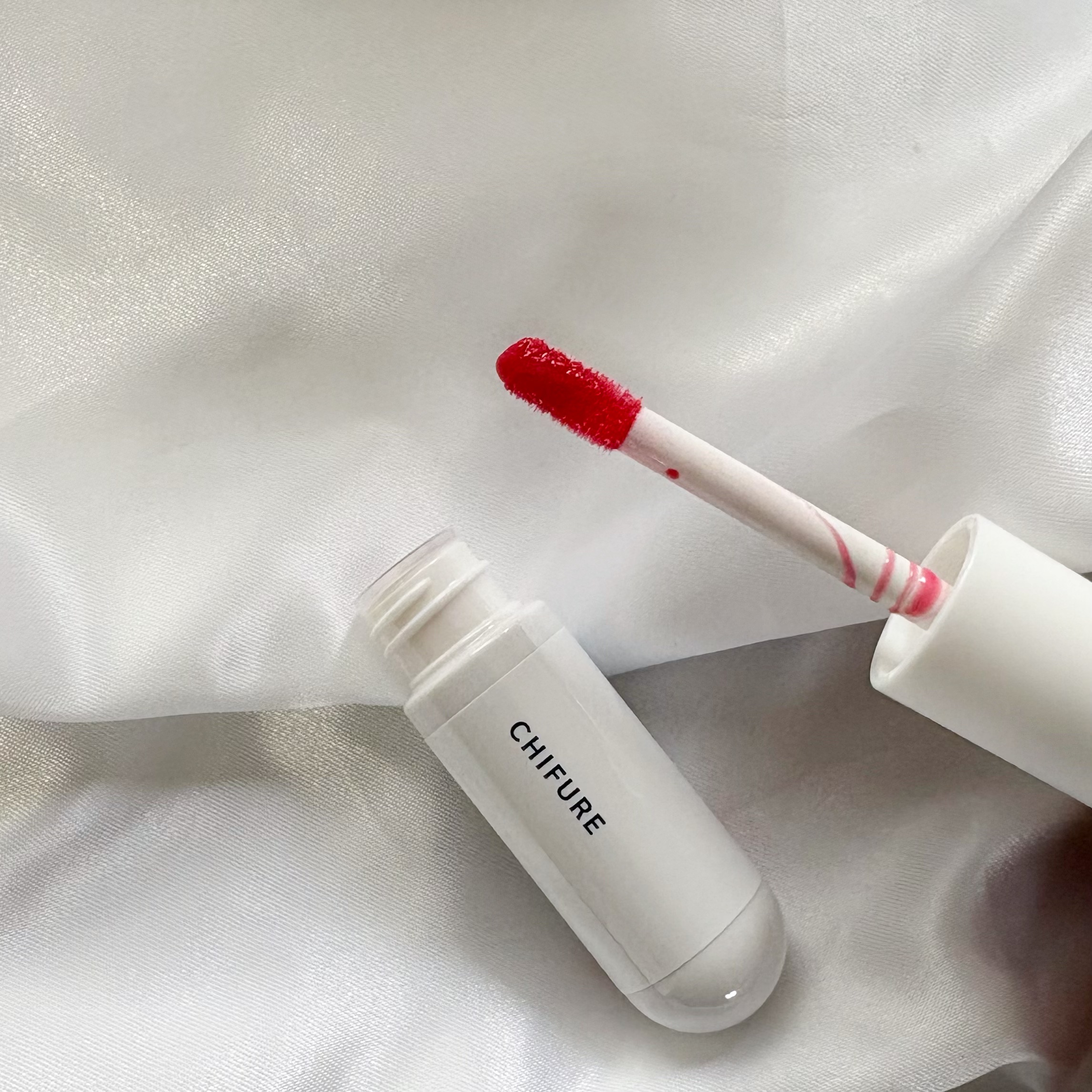 ティント リップ ジェル 214 ローズ系/ちふれ/リップティントを使ったクチコミ（2枚目）