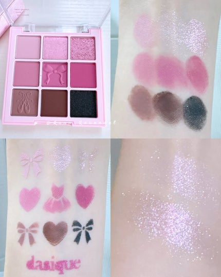 シャドウパレット/dasique/アイシャドウパレットを使ったクチコミ(3枚目)